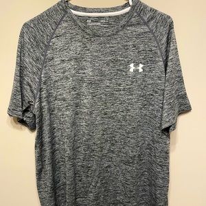 Heather Gray Under Armour Heatgear Tee